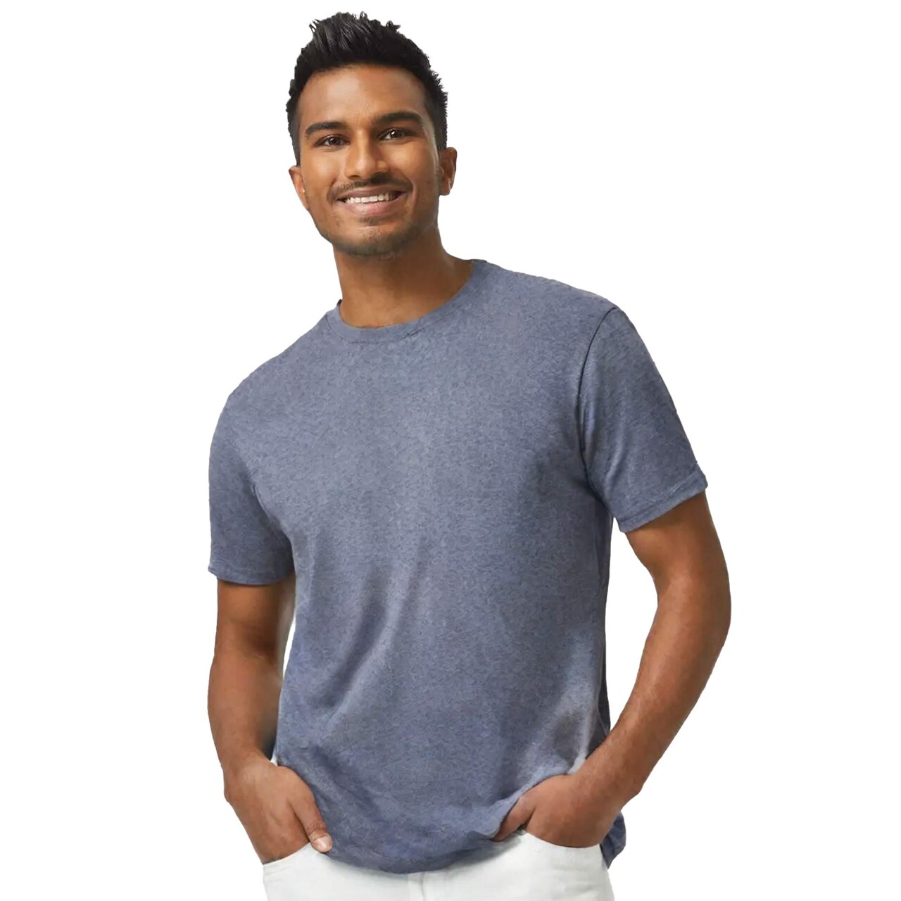 24 Pack Gildan® Heavy Cotton Short Sleeve Crewneck T-Shirt Bulk Blank Tees for Printing, Workwear & Events
